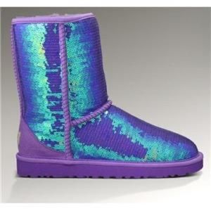 Purple Sparkly Ugg’s | Size 8